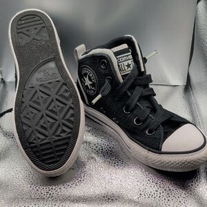 Converse Kids Black and White High-Tops